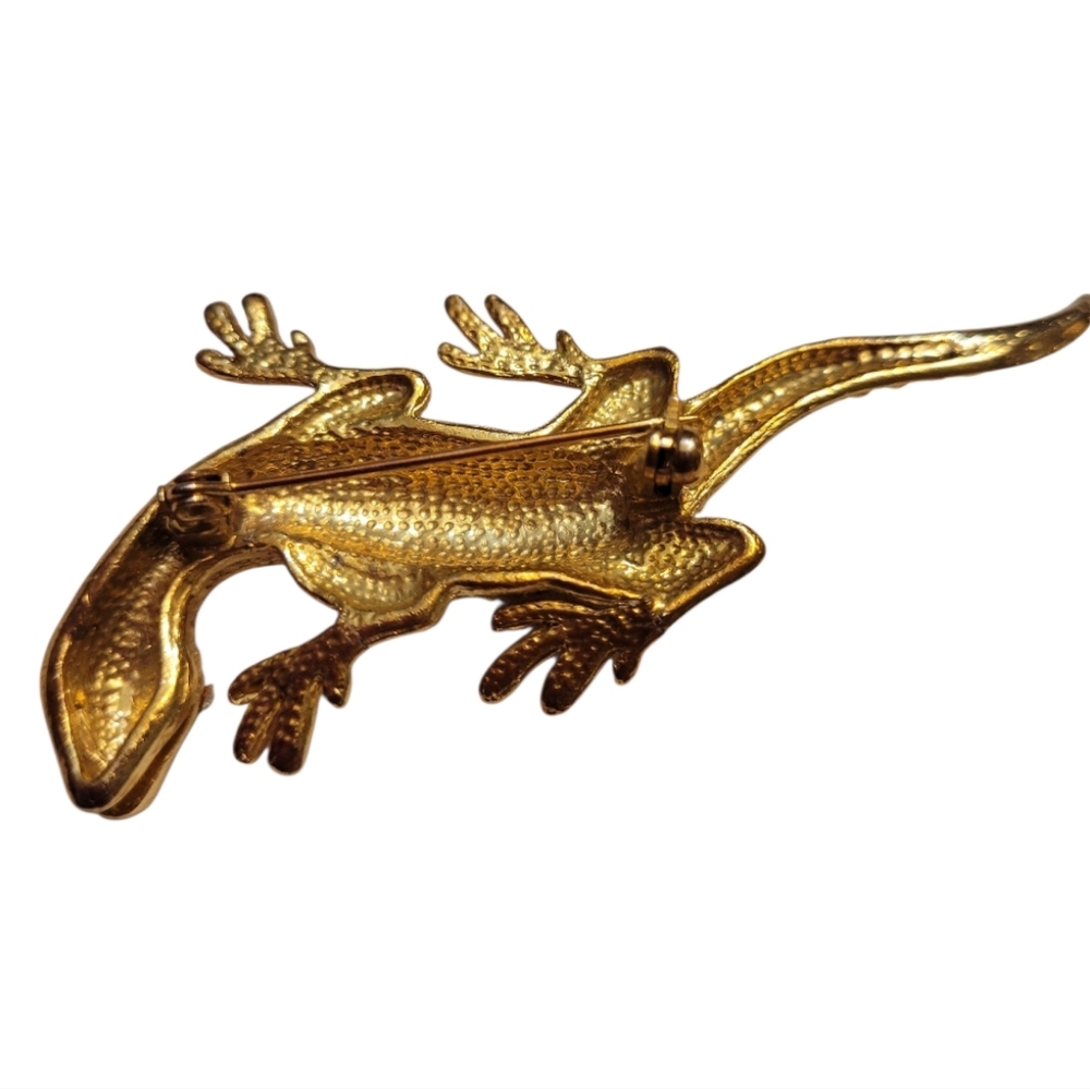 Vintage Lizzard Brooch - Picture 6 of 6